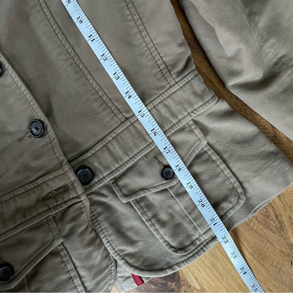 Ralph Lauren Polo Jeans Company Tan Velvet Jacket - Picture 10 of 12